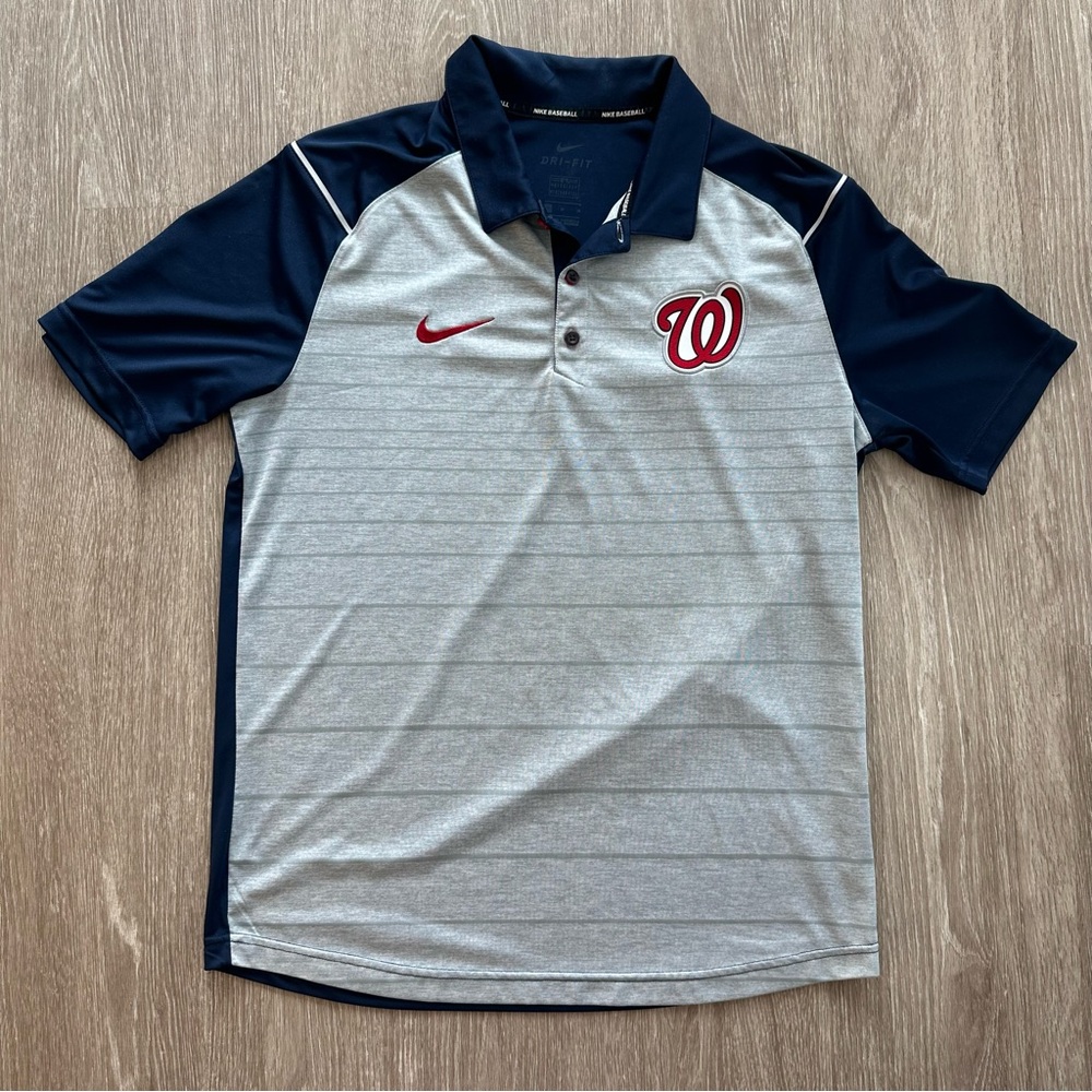 Men's Washington Nationals Nike Performance Polo